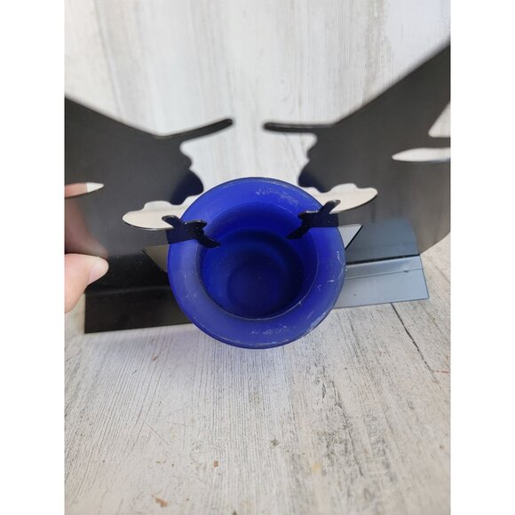 Metal witch brewing candle holder cauldron brewing unique Halloween - Picture 4 of 11